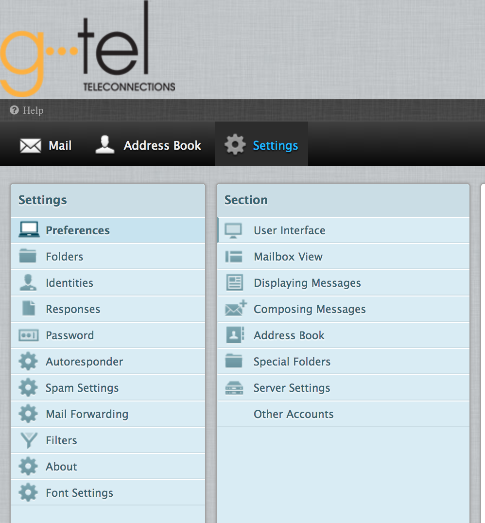 GTel Webmail GTel Webmail